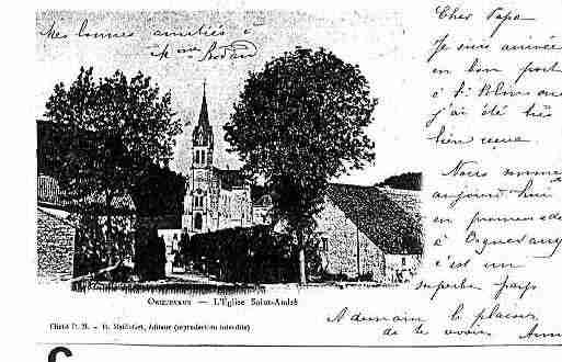 Ville de ORQUEVAUX Carte postale ancienne