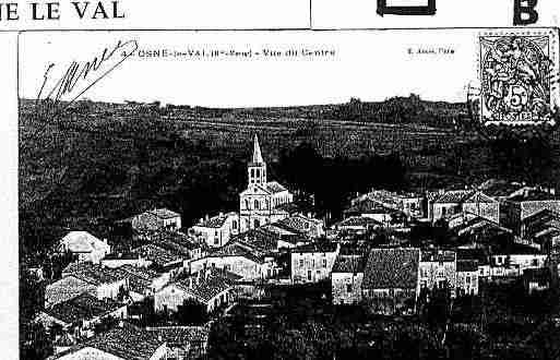 Ville de OSNELEVAL Carte postale ancienne