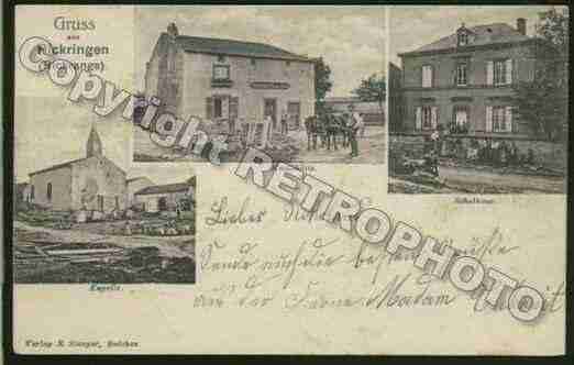 Ville de OTTONVILLE Carte postale ancienne