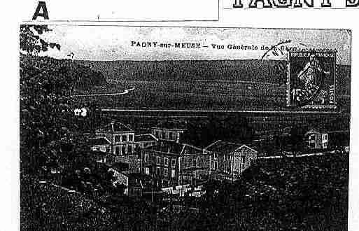 Ville de PAGNYSURMEUSE Carte postale ancienne