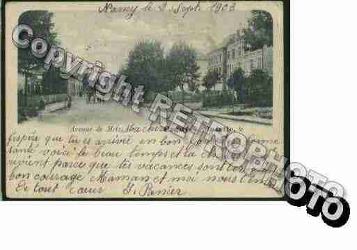 Ville de PAGNYSURMOSELLE Carte postale ancienne