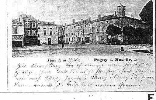 Ville de PAGNYSURMOSELLE Carte postale ancienne Ville de PAGNYSURMOSELLE Carte postale ancienne