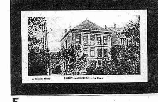 Ville de PAGNYSURMOSELLE Carte postale ancienne