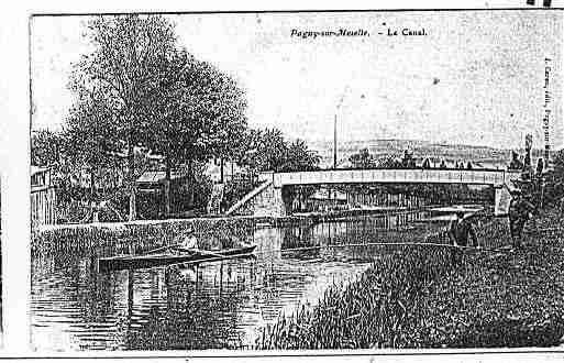 Ville de PAGNYSURMOSELLE Carte postale ancienne