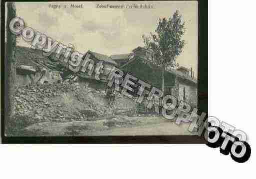 Ville de PAGNYSURMOSELLE Carte postale ancienne