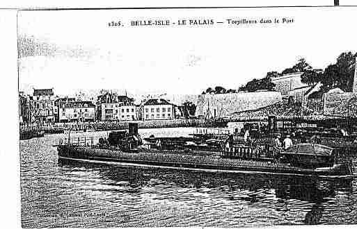 Ville de PALAIS(LE) Carte postale ancienne