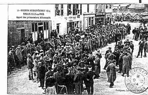 Ville de PALAIS(LE) Carte postale ancienne
