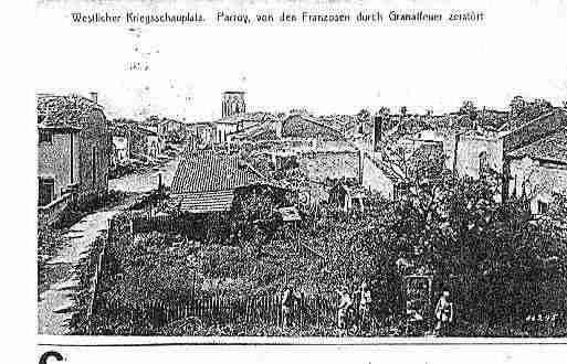 Ville de PARROY Carte postale ancienne Ville de PARROY Carte postale ancienne