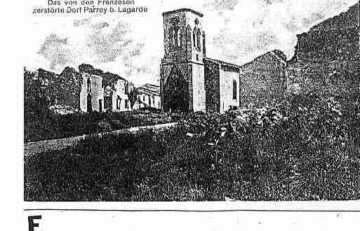Ville de PARROY Carte postale ancienne Ville de PARROY Carte postale ancienne