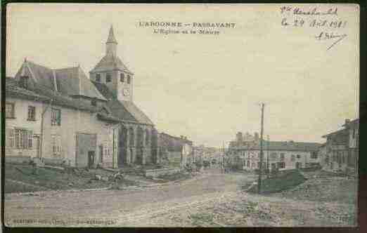 Ville de PASSAVANT Carte postale ancienne