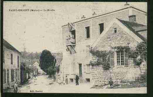 Ville de PASSYGRIGNY Carte postale ancienne