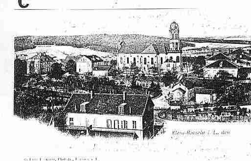 Ville de PETITEROSSELLE Carte postale ancienne Ville de PETITEROSSELLE Carte postale ancienne