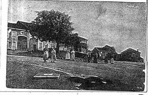 Ville de PETITMONT Carte postale ancienne