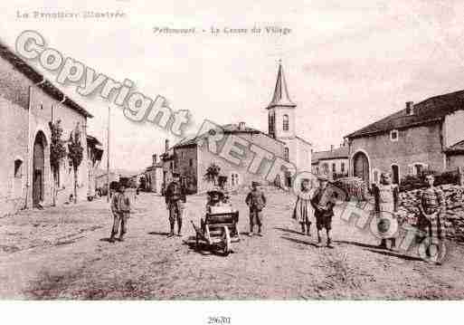 Ville de PETTONCOURT Carte postale ancienne