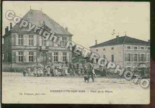 Ville de PIERREFITTESURAIRE Carte postale ancienne