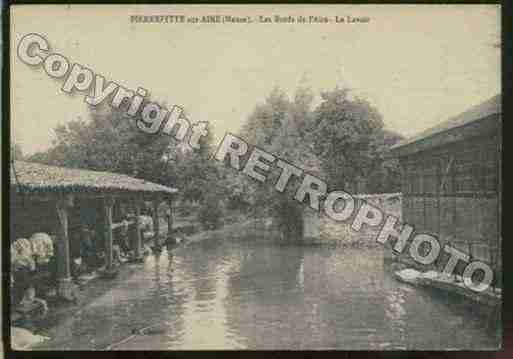 Ville de PIERREFITTESURAIRE Carte postale ancienne