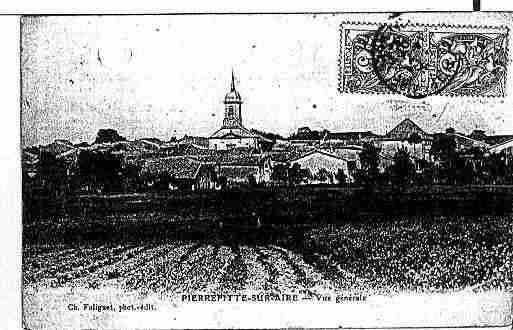 Ville de PIERREFITTESURAIRE Carte postale ancienne