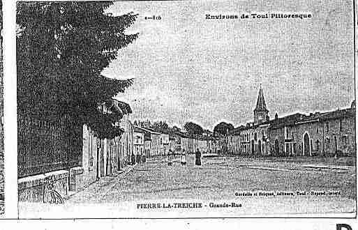 Ville de PIERRELATREICHE Carte postale ancienne