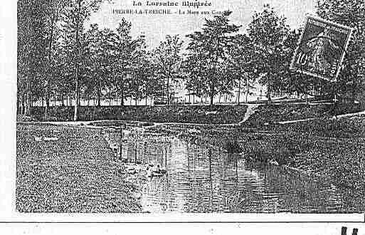 Ville de PIERRELATREICHE Carte postale ancienne
