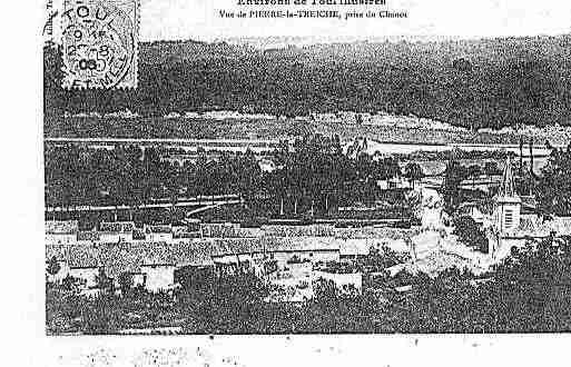 Ville de PIERRELATREICHE Carte postale ancienne