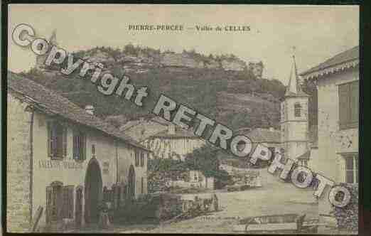 Ville de PIERREPERCEE Carte postale ancienne