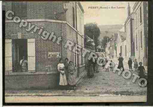 Ville de PIERRY Carte postale ancienne