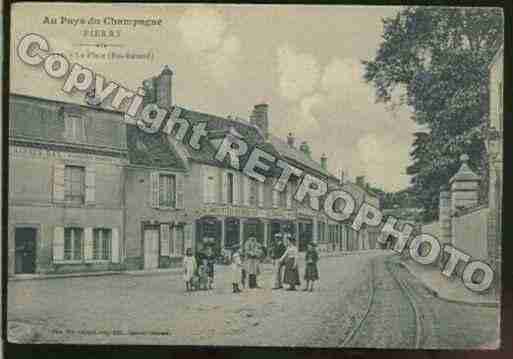 Ville de PIERRY Carte postale ancienne