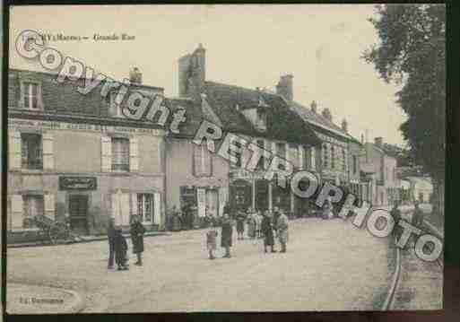 Ville de PIERRY Carte postale ancienne