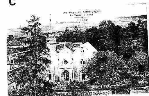 Ville de PIERRY Carte postale ancienne