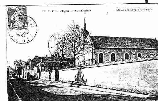 Ville de PIERRY Carte postale ancienne