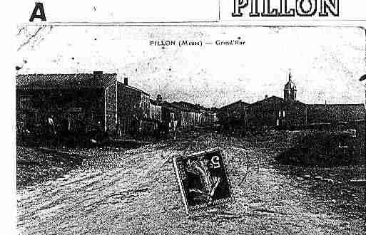Ville de PILLON Carte postale ancienne