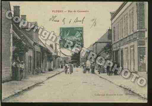 Ville de PLEURS Carte postale ancienne