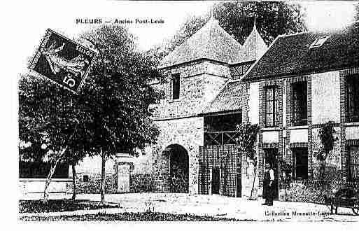 Ville de PLEURS Carte postale ancienne