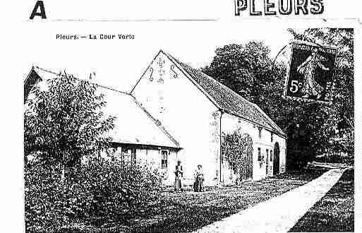 Ville de PLEURS Carte postale ancienne Ville de PLEURS Carte postale ancienne