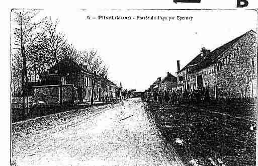 Ville de PLIVOT Carte postale ancienne