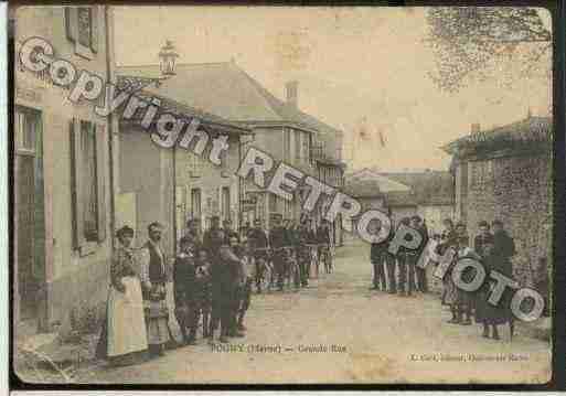 Ville de POGNY Carte postale ancienne