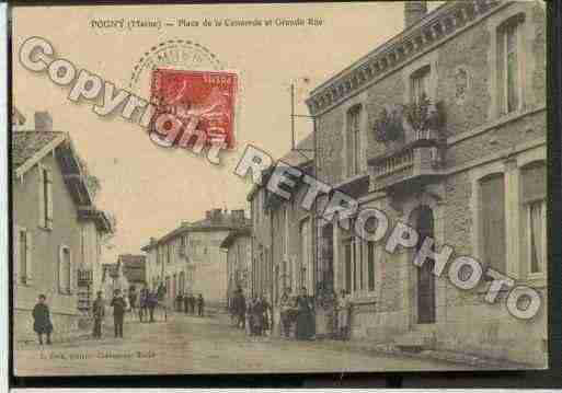 Ville de POGNY Carte postale ancienne