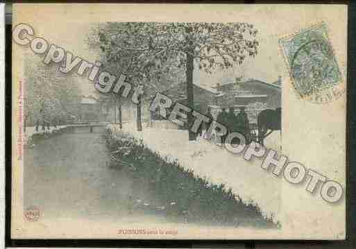 Ville de POISSONS Carte postale ancienne