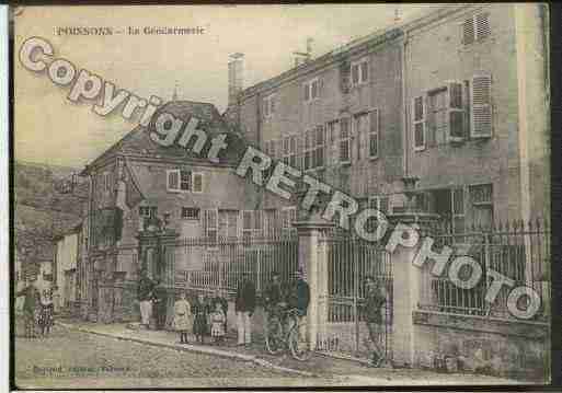 Ville de POISSONS Carte postale ancienne