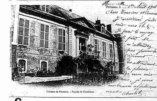 Ville de POISSONS Carte postale ancienne
