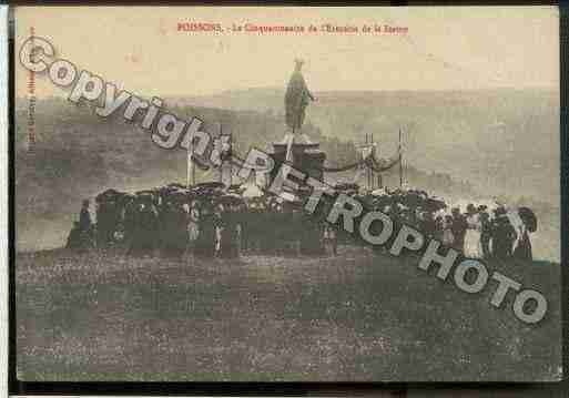 Ville de POISSONS Carte postale ancienne