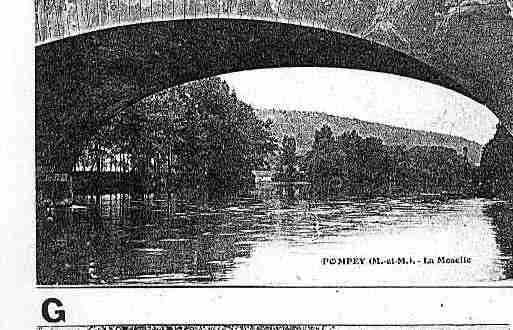 Ville de POMPEY Carte postale ancienne