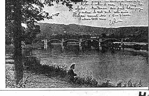 Ville de POMPEY Carte postale ancienne