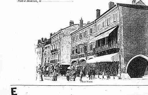 Ville de PONTAMOUSSON Carte postale ancienne