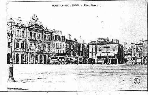 Ville de PONTAMOUSSON Carte postale ancienne