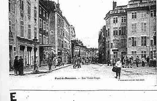 Ville de PONTAMOUSSON Carte postale ancienne