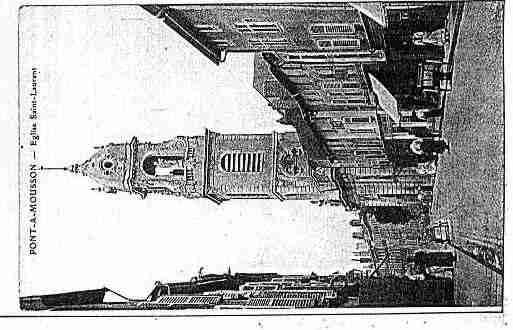 Ville de PONTAMOUSSON Carte postale ancienne