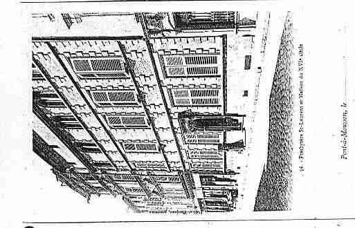 Ville de PONTAMOUSSON Carte postale ancienne