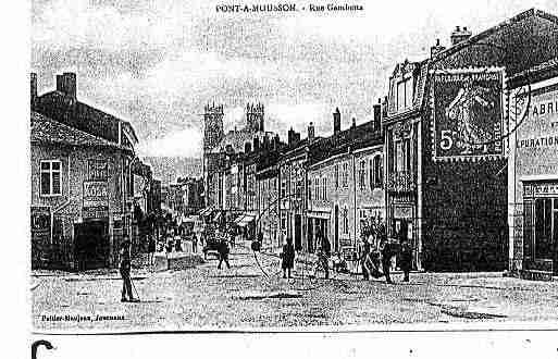 Ville de PONTAMOUSSON Carte postale ancienne Ville de PONTAMOUSSON Carte postale ancienne