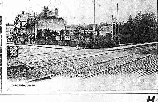 Ville de PONTAMOUSSON Carte postale ancienne
